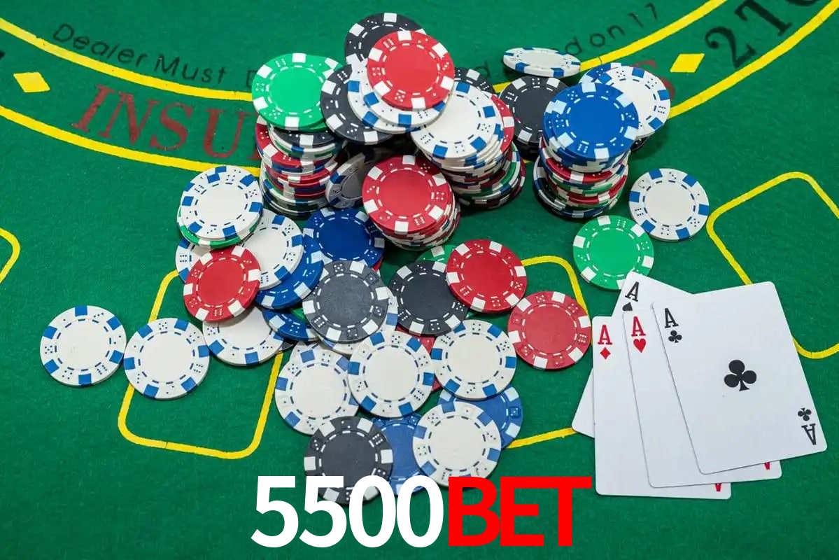 Interface do App 5500BET