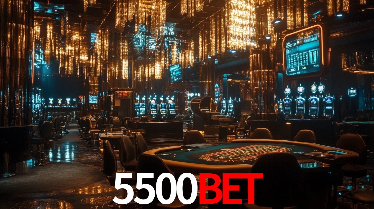 Sinta a adrenalina dos jogos de cassino com 5500BET